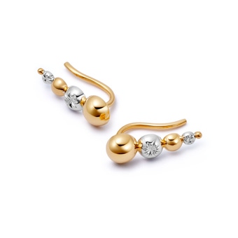 Gold and Silver Aurora Ear Crawler