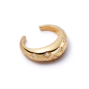 Gold Celestial Ear Cuff