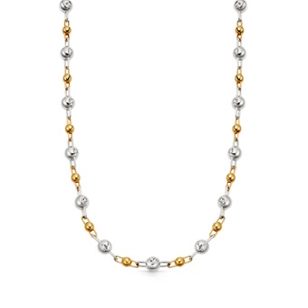 Gold and Silver Aurora Choker