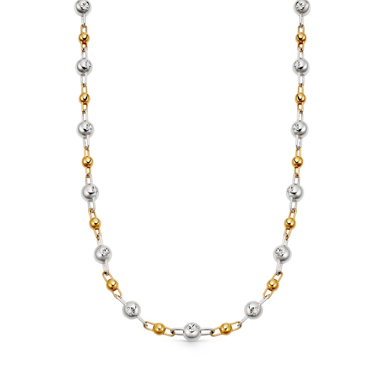 Gold and Silver Aurora Choker