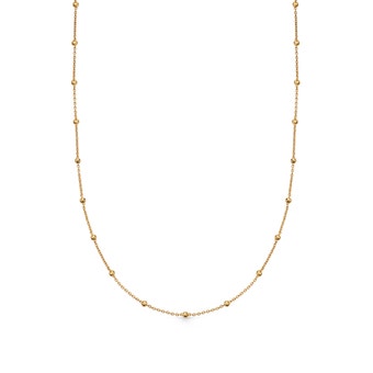 Gold Aurora Station Necklace
