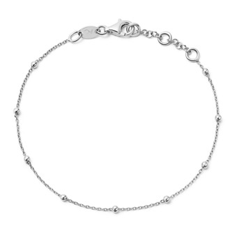 Silver Aurora Station Bracelet