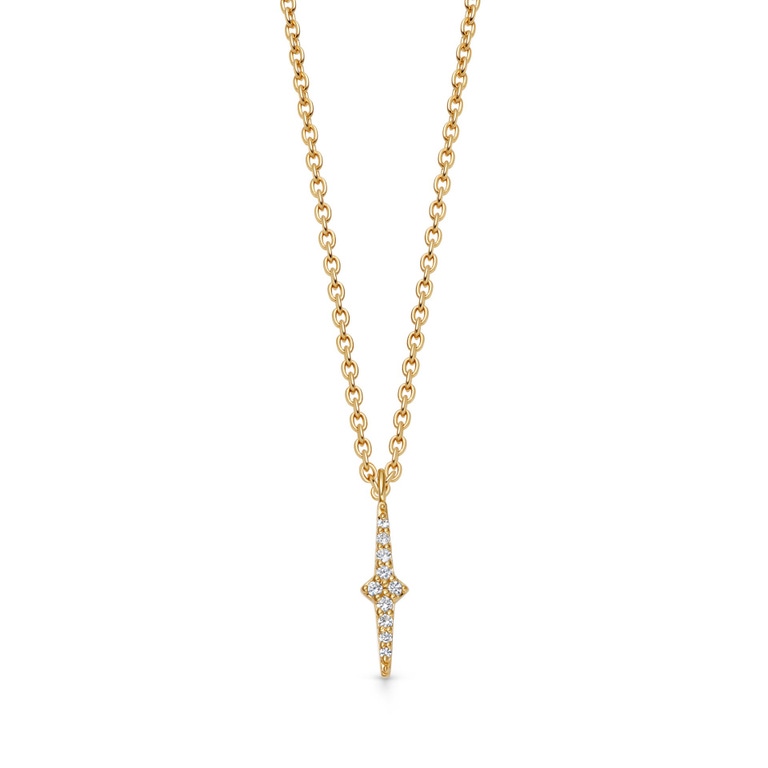 Gold Luna Light Pendant Necklace