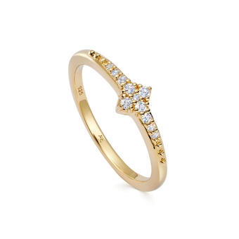 Gold Luna Light Ring