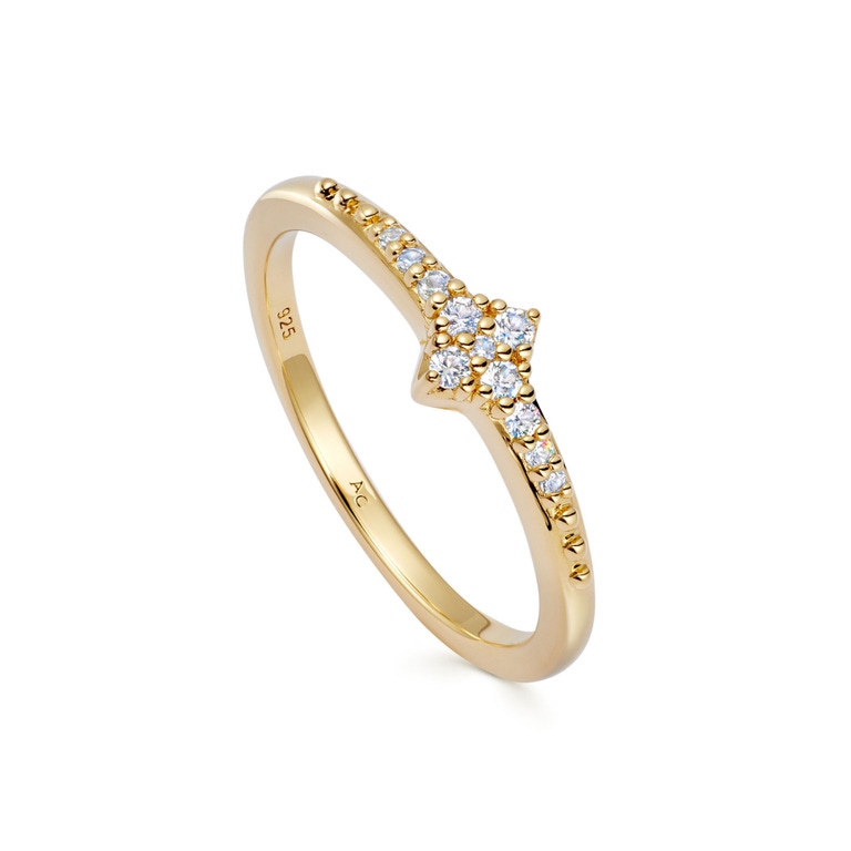 Gold Luna Light Ring