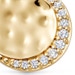 Gold Luna Crescent Pendant Necklace