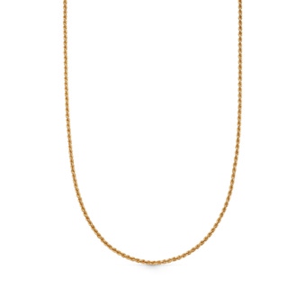 GOLD ROPE CHAIN NECKLACE