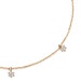 Solid Gold Lab Grown Diamond Station Necklace