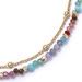 Gold Fine Biography Multi gemstone Bracelet