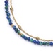 Gold Fine Biography Round Evil Eye Bracelet