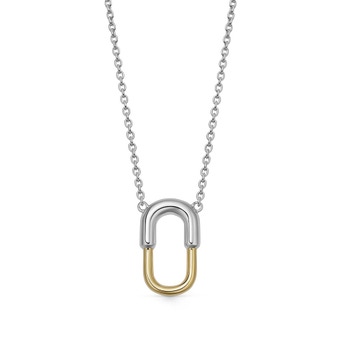 Gold & Silver Aurora U-Hoop Necklace | Astley Clarke