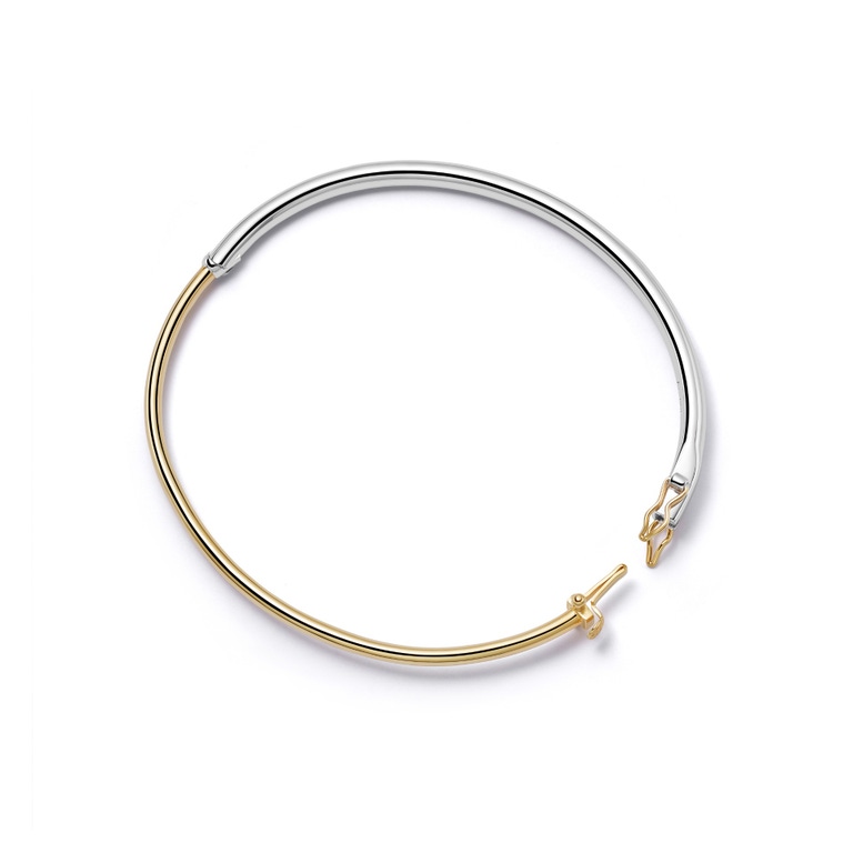 Gold & Silver Aurora Bangle | Astley Clarke