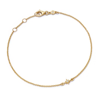 Solid Gold Lab Grown Diamond North Star Bracelet | Astley Clarke