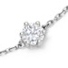 Solid Gold Interstellar Solitaire Lab Grown Diamond Bracelet