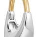 Silver & Gold Chunky Aurora U-Hoop Earrings