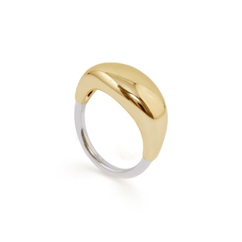 Gold Aurora Chunky Ring  | Astley Clarke