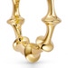 Gold Luna Light Medium Hoop Earrings