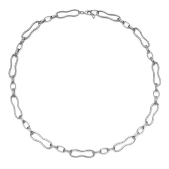 Silver Floe Link Necklace | Astley Clarke
