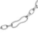 Silver Floe Link Necklace