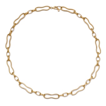 Gold Floe Link Necklace | Astley Clarke
