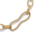 Gold Floe Link Bracelet