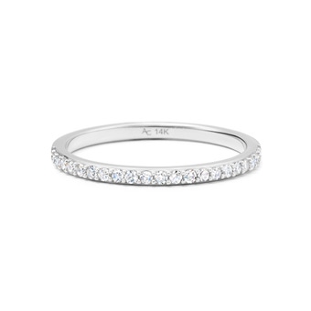 Solid White Gold Diamond Eternity Ring | Astley Clarke