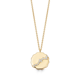 Solid Gold Asteri Lab Grown Diamond Pendant Necklace | Astley Clarke