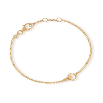 Gold Aurora Ridge Link Bracelet