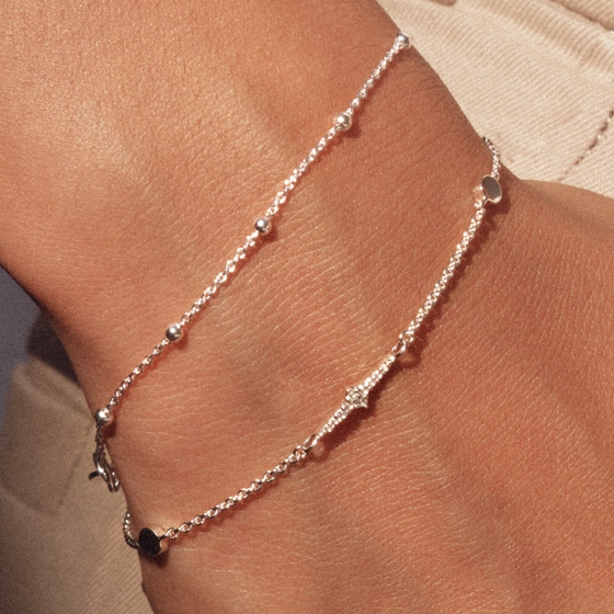 Silver Luna Light Bracelet