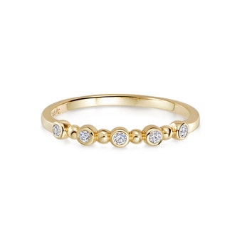 Solid Gold Icon Nova Five Lab Grown Diamond Ring