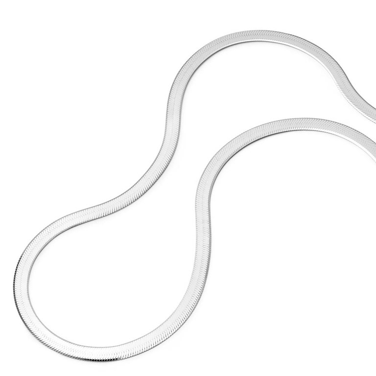 925 sterling silver chunky snake chain