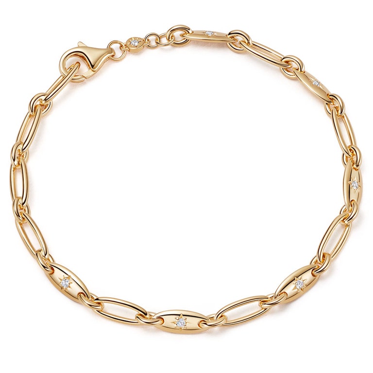 Celestial Orbit Chain Bracelet