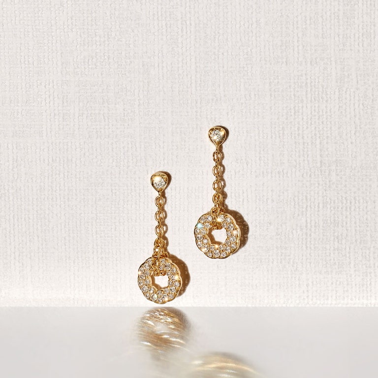 Asteri Chain Drop Earrings | 14 Ct Yellow Gold