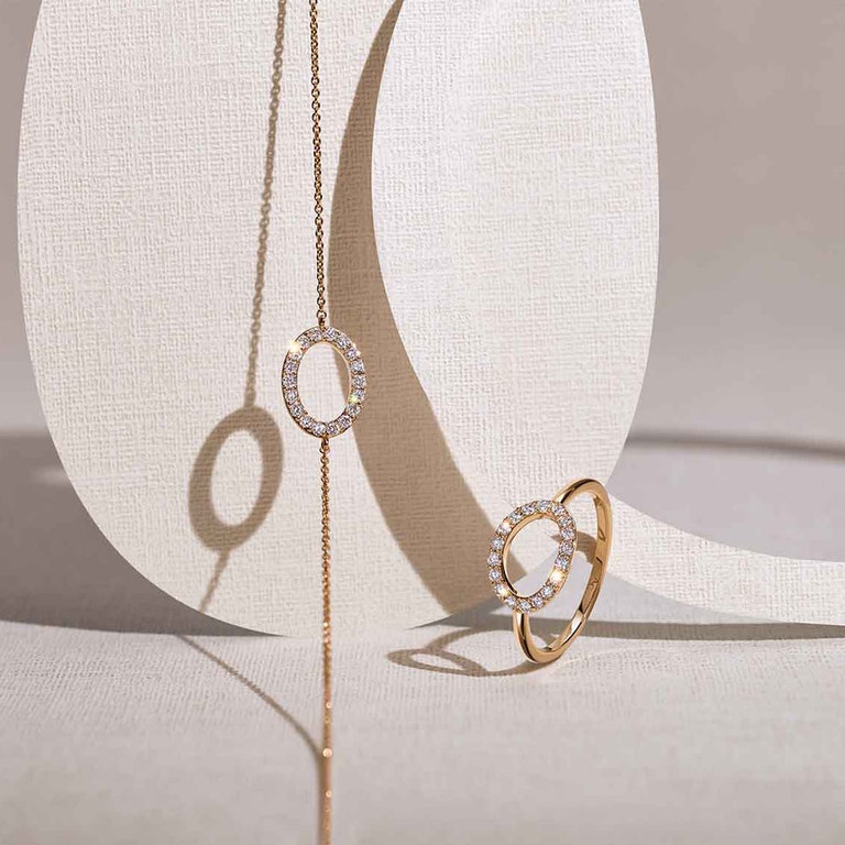 Halo Bracelet | Yellow Gold | Astley Clarke London