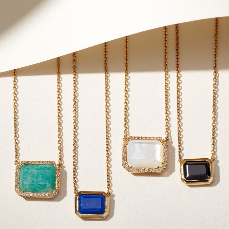 Ottima Lapis Pendant in Yellow Gold Vermeil | Astley Clarke