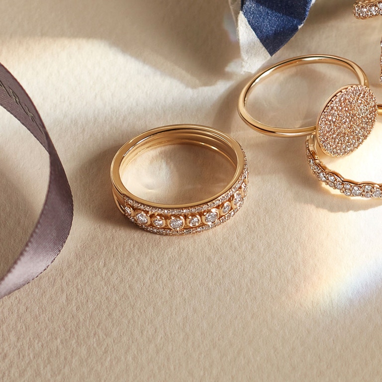 Triple Icon Nova Diamond Ring