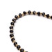 Gold Biography Black Onyx and Square Link Necklace