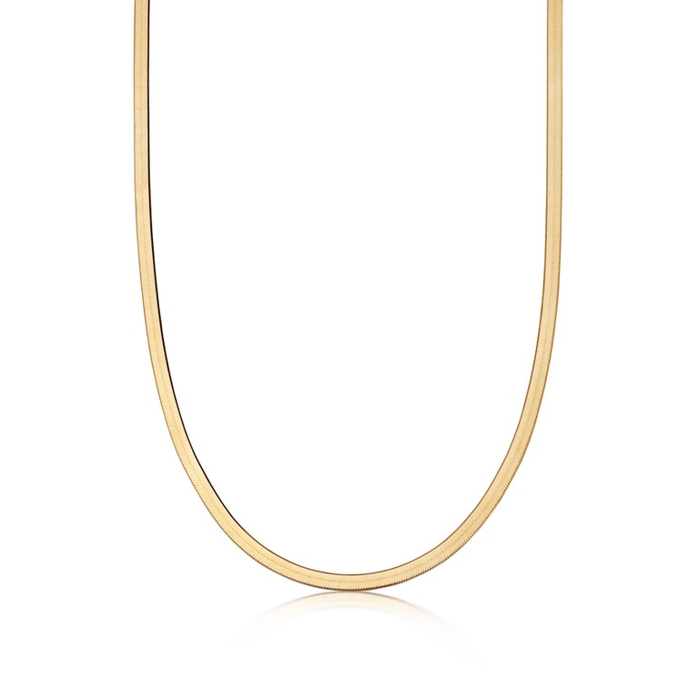 Gold Celestial Snake Chain Necklace