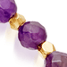 Amethyst Skinny Biography Bracelet