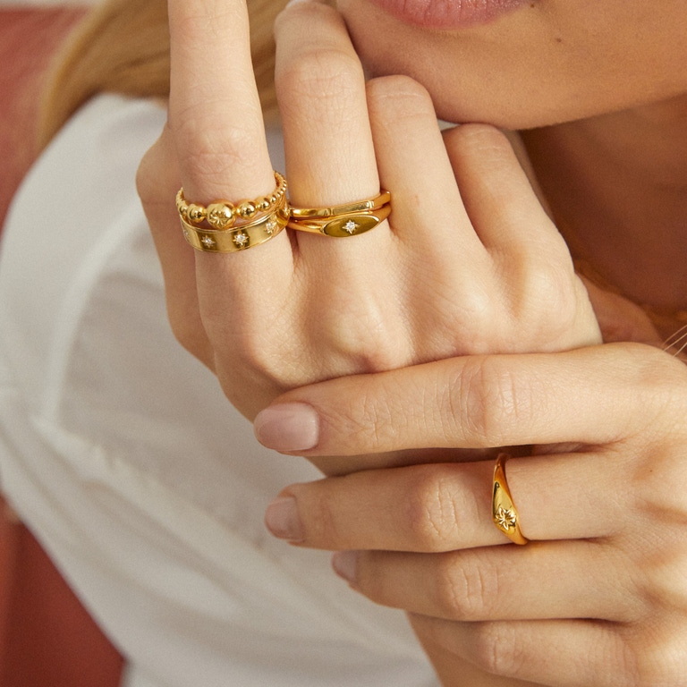 Celestial Orbit Signet Ring