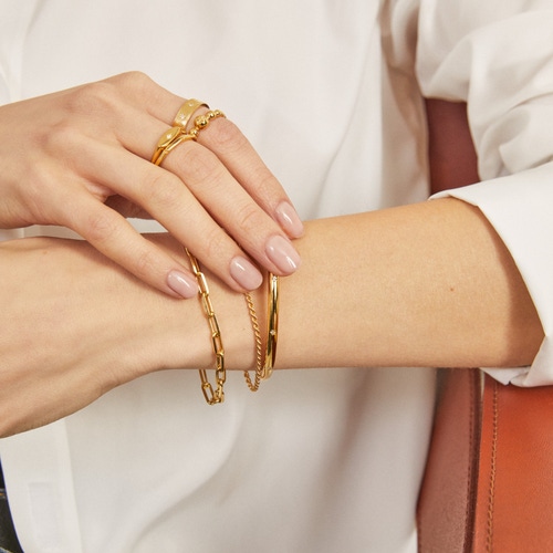 Gold Celestial Orion Bangle