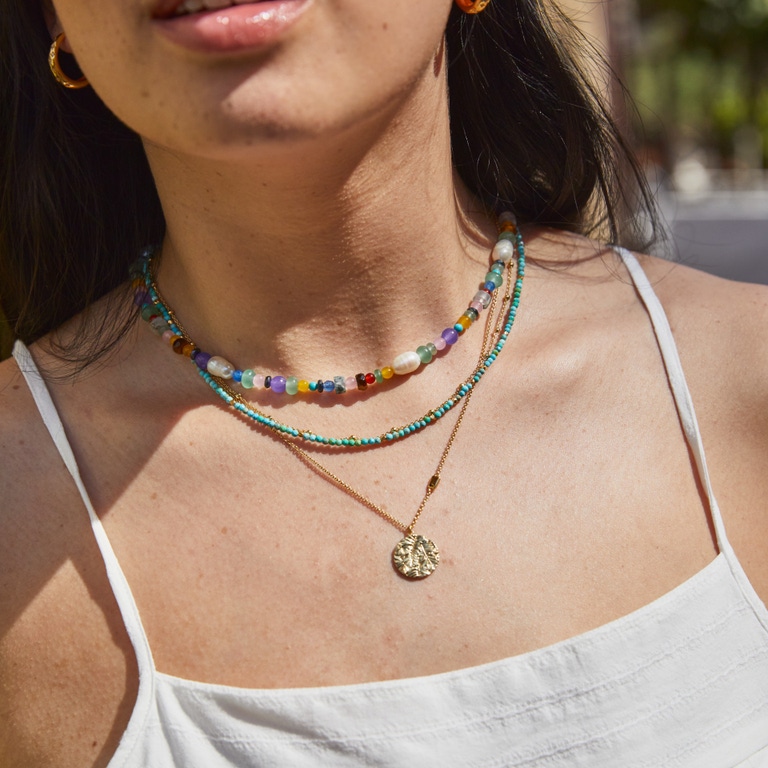 Second Chance Gemstone and Pearl Necklace | Astley Clarke
