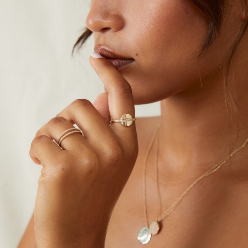 Solid Gold Asteri Lab Grown Diamond Ring