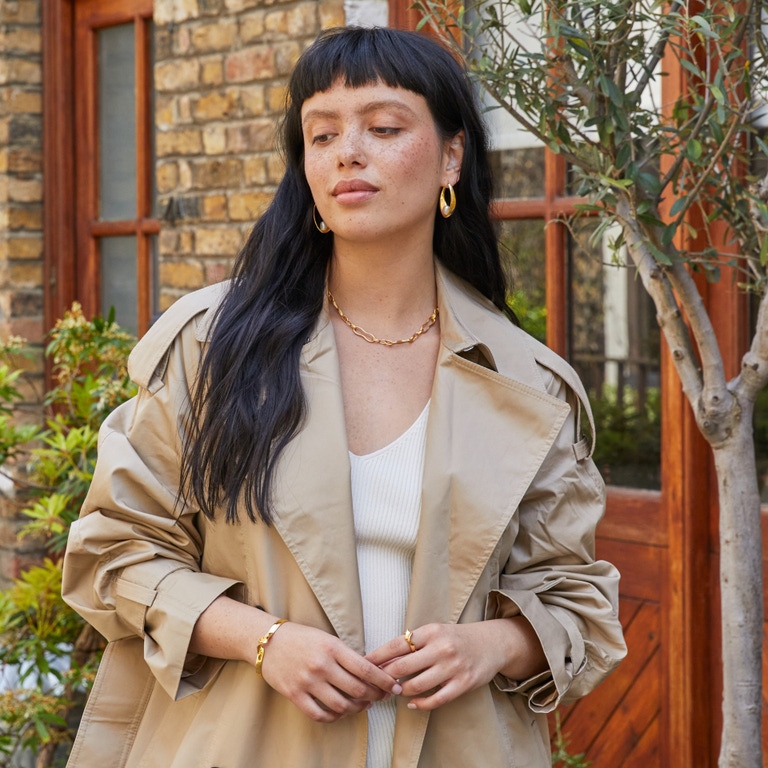 Silver Floe Link Necklace | Astley Clarke
