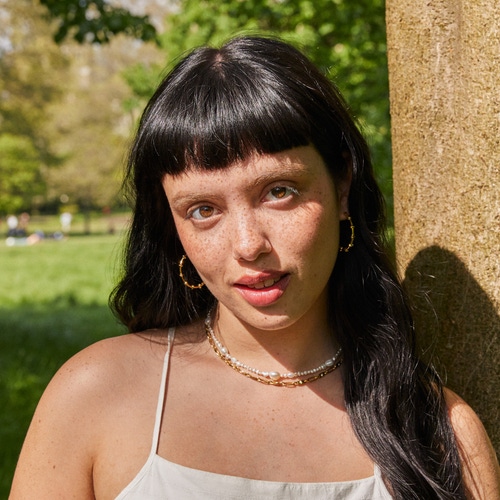 Gold Luna Light Maxi Hoop Earrings