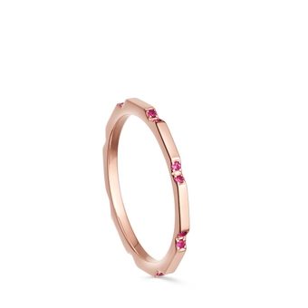Ruby Aubar Ring IN ROSE GOLD