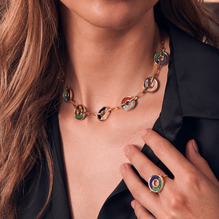 Gold Fuse Multi Necklace