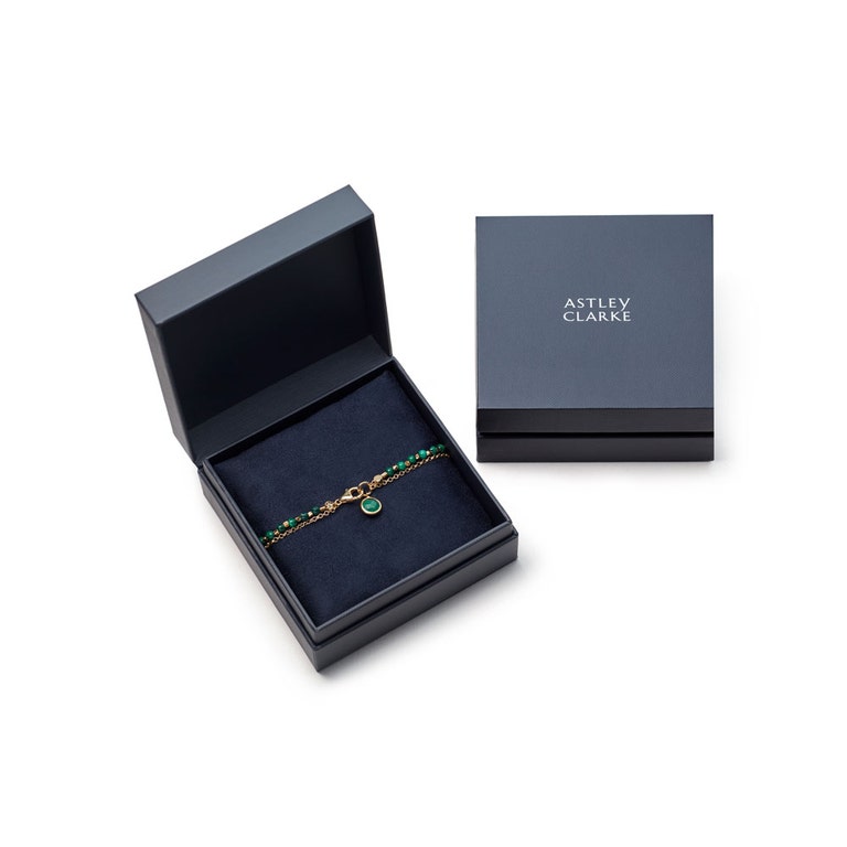Silver Biography Lapis Bracelet