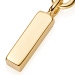 Gold Initial 'I' Biography Charm