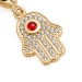 Gold Biography Hamsa Charm